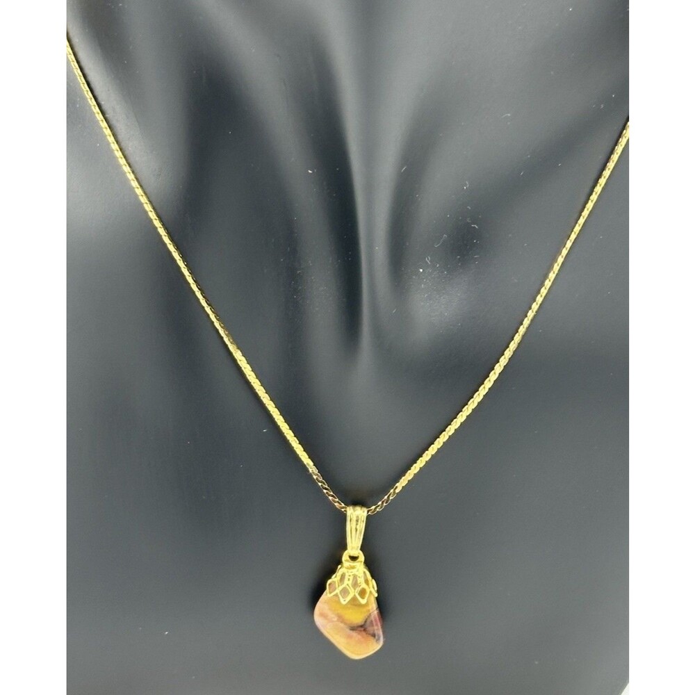 Mookaite Jasper Drop Pendant By Monet